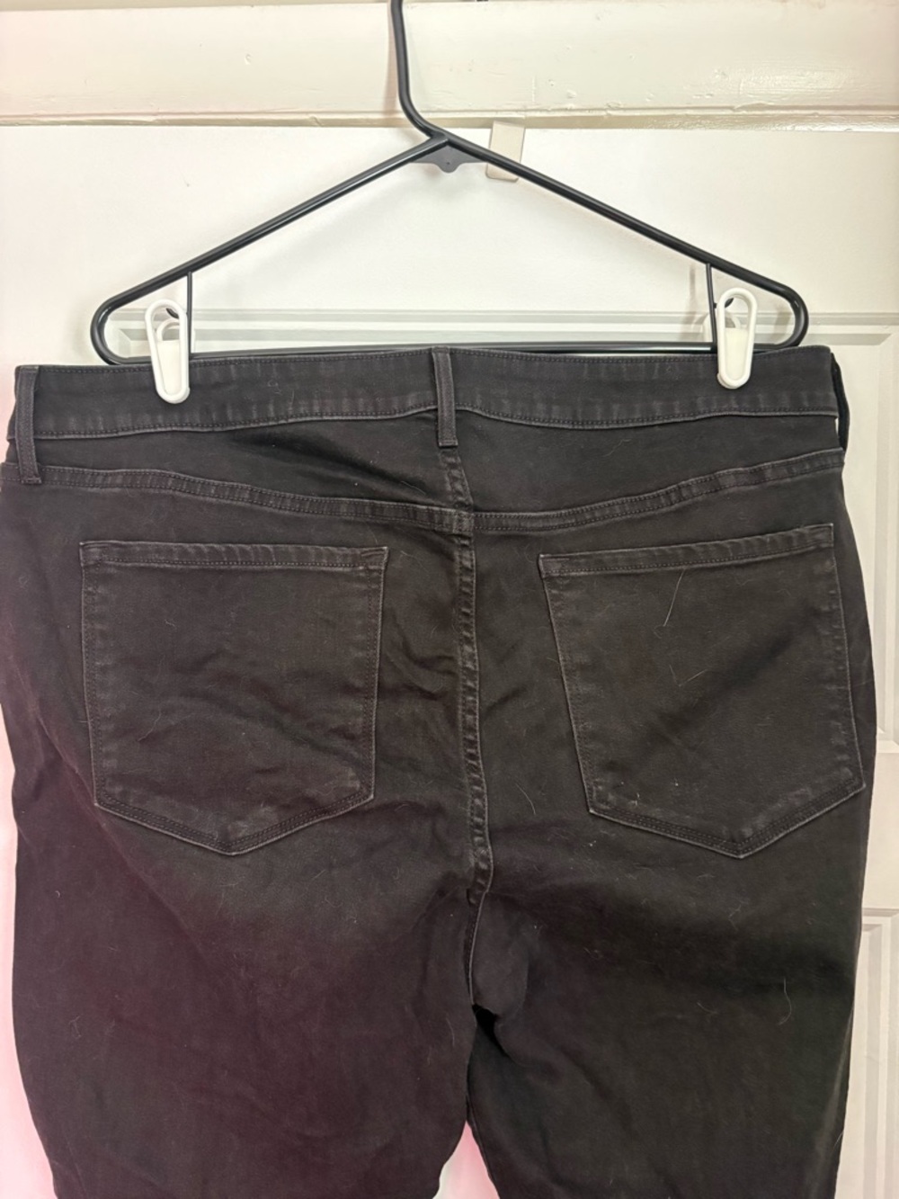 Old Navy Black Rockstar Distressed Mid-Rise Jeans - Picture 9 of 9